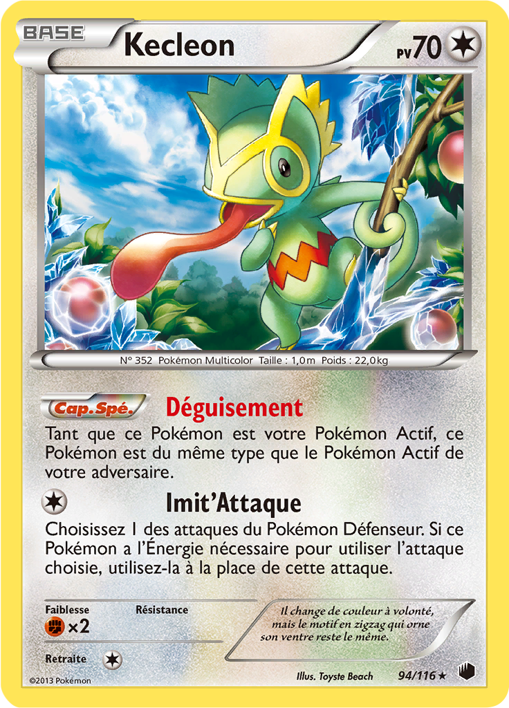 Kecleon - NB Glaciation Plasma - 094 - Rare