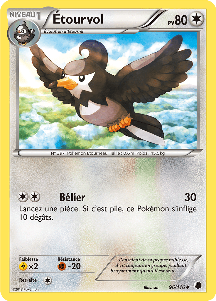 Étourvol - NB Glaciation Plasma - 096 - Peu commune
