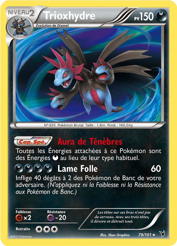 Trioxhydre - NB Nobles Victoires - 079 - Holographique rare