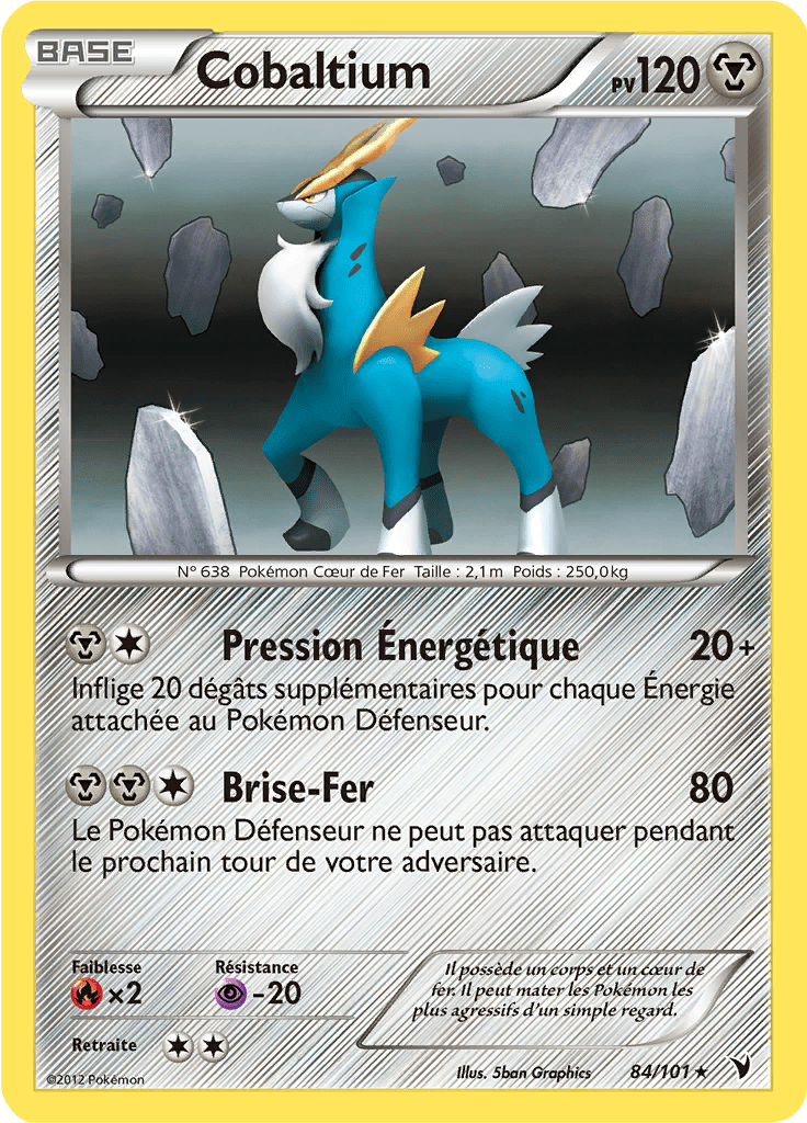 Cobaltium - NB Nobles Victoires - 084 - Holographique rare