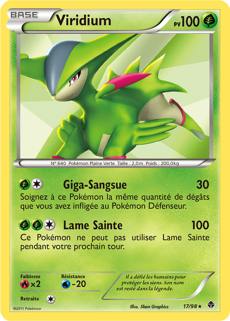 Viridium - NB Pouvoirs Émergents - 017 - Holographique rare