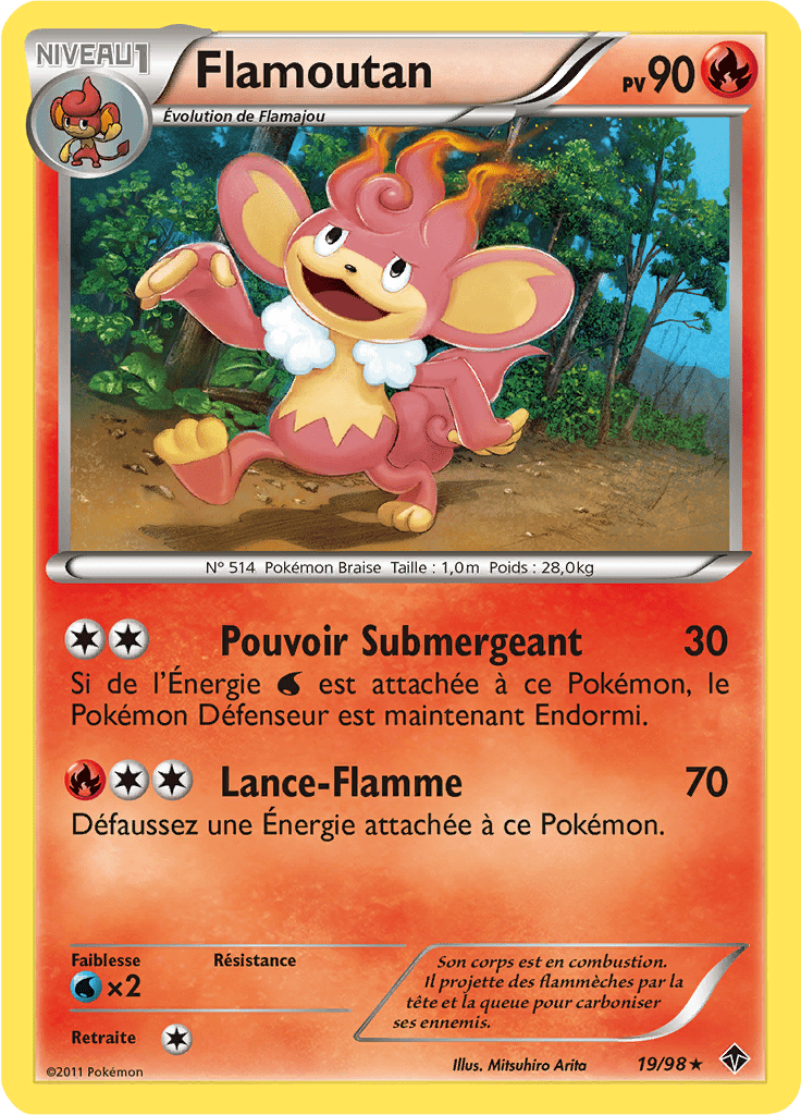 Flamoutan - NB Pouvoirs Émergents - 019 - Rare