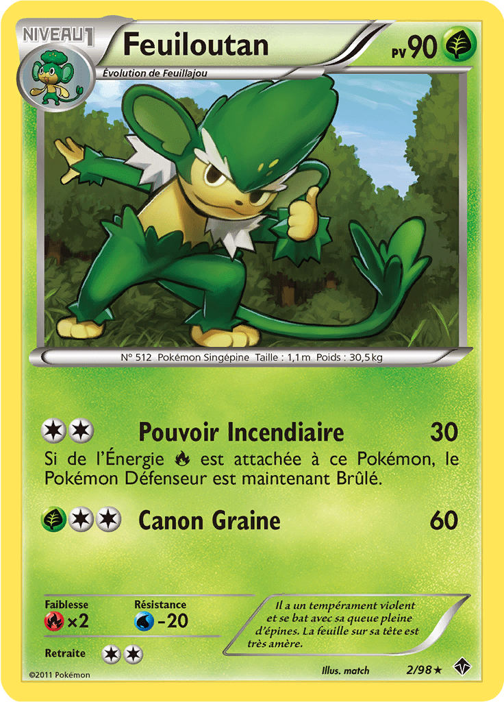 Feuiloutan - NB Pouvoirs Émergents - 002 - Rare