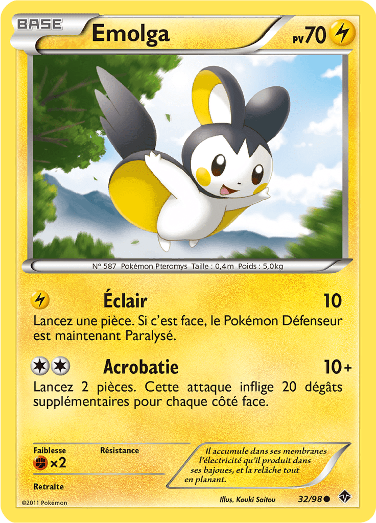 Emolga - NB Pouvoirs Émergents - 032 - Commune