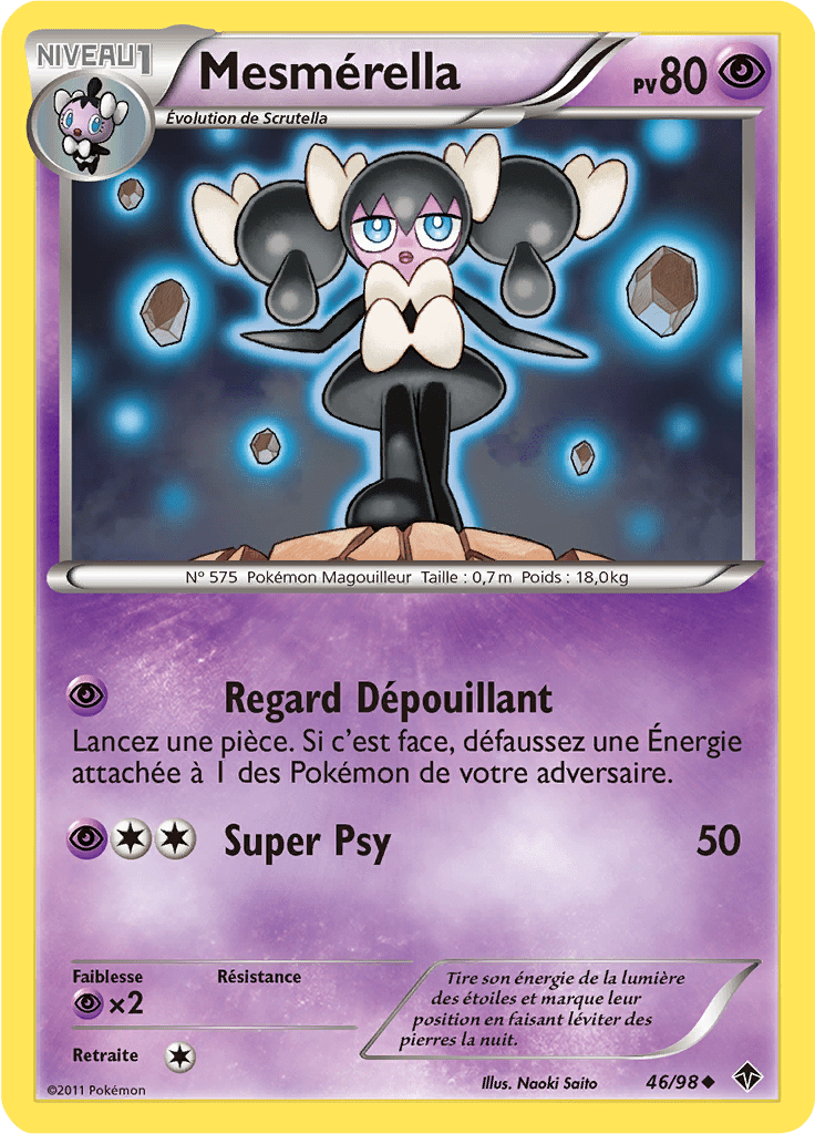 Mesmérella - NB Pouvoirs Émergents - 046 - Peu commune