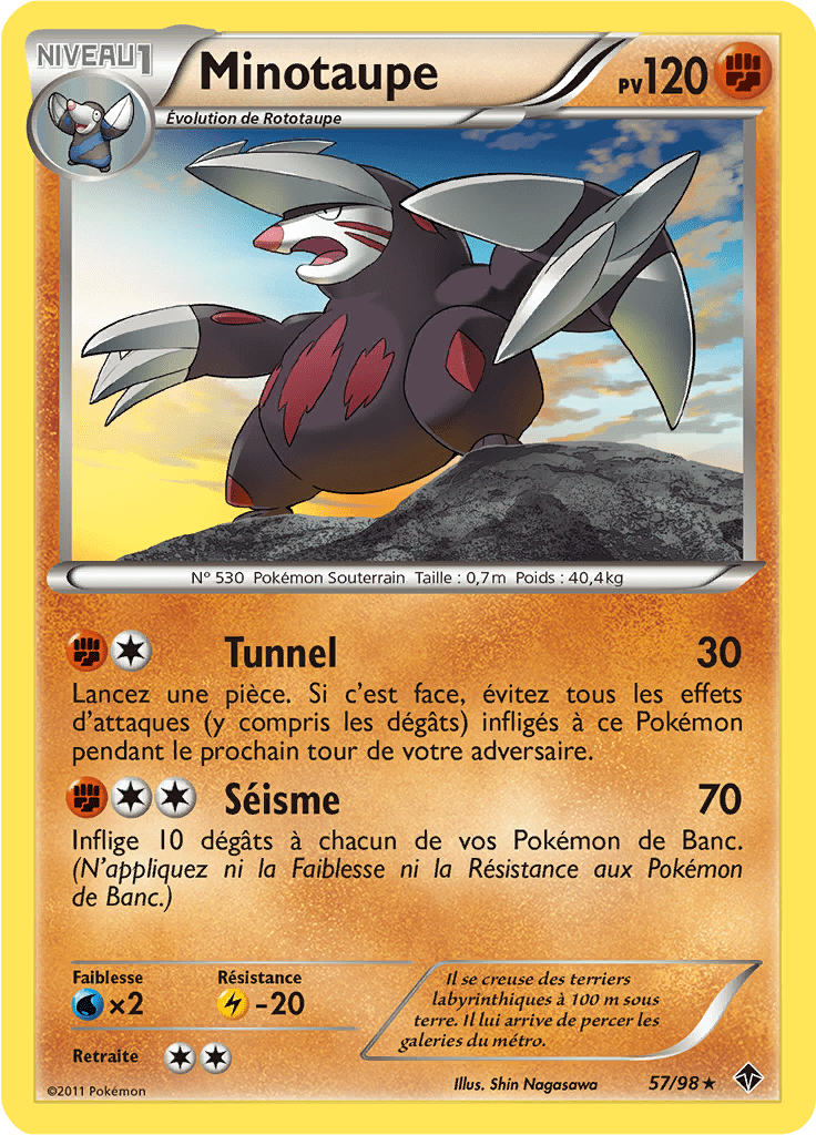 Minotaupe - NB Pouvoirs Émergents - 057 - Rare