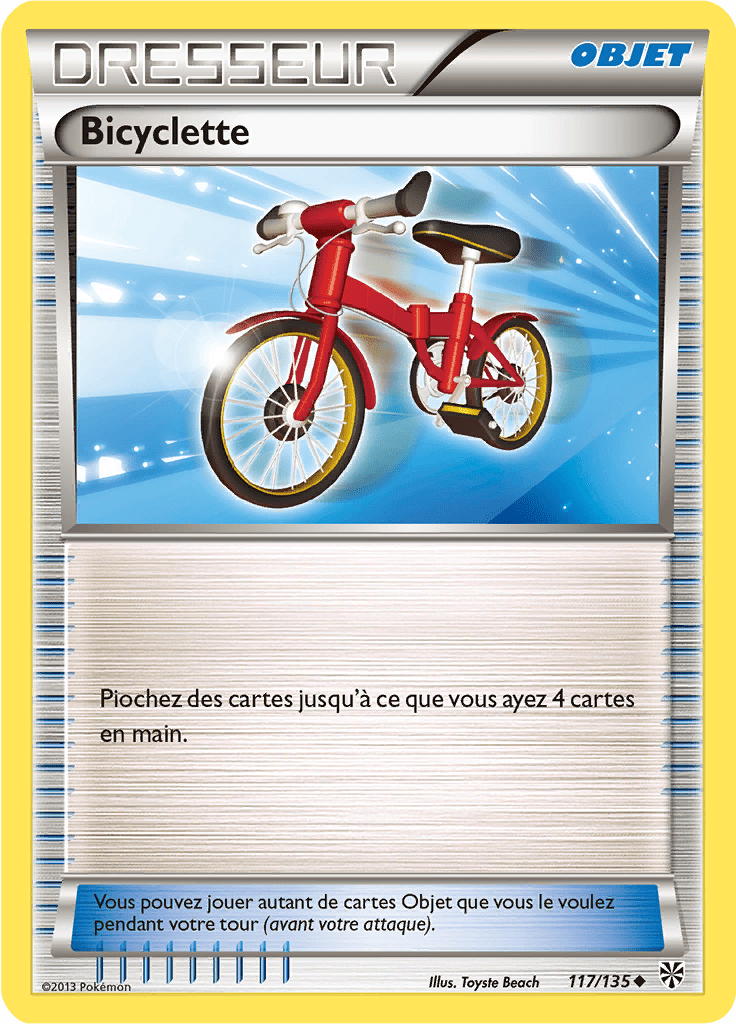 Bicyclette - NB Tempête Plasma - 117 - Peu commune