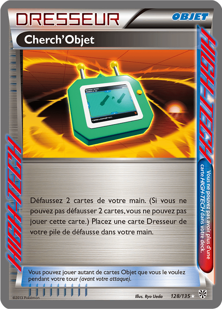Cherch'Objet - NB Tempête Plasma - 128 - Rare HIGH-TECH