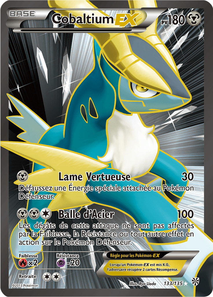 Cobaltium EX - NB Tempête Plasma - 133 - EX Full Art