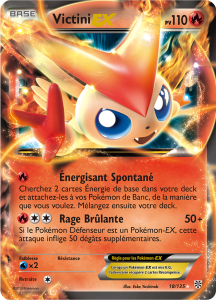 Victini EX - NB Tempête Plasma - 018 - Holographique rare EX