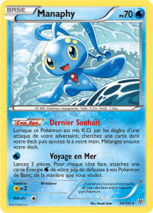 Manaphy - NB Tempête Plasma - 034 - Holographique rare