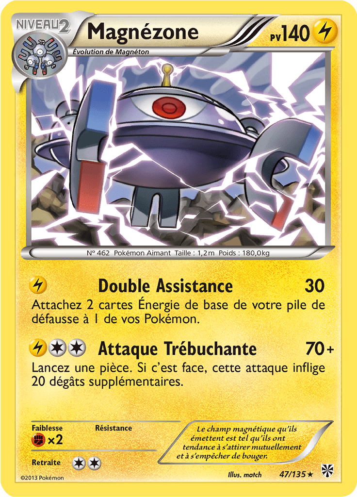Magnézone - NB Tempête Plasma - 047 - Rare