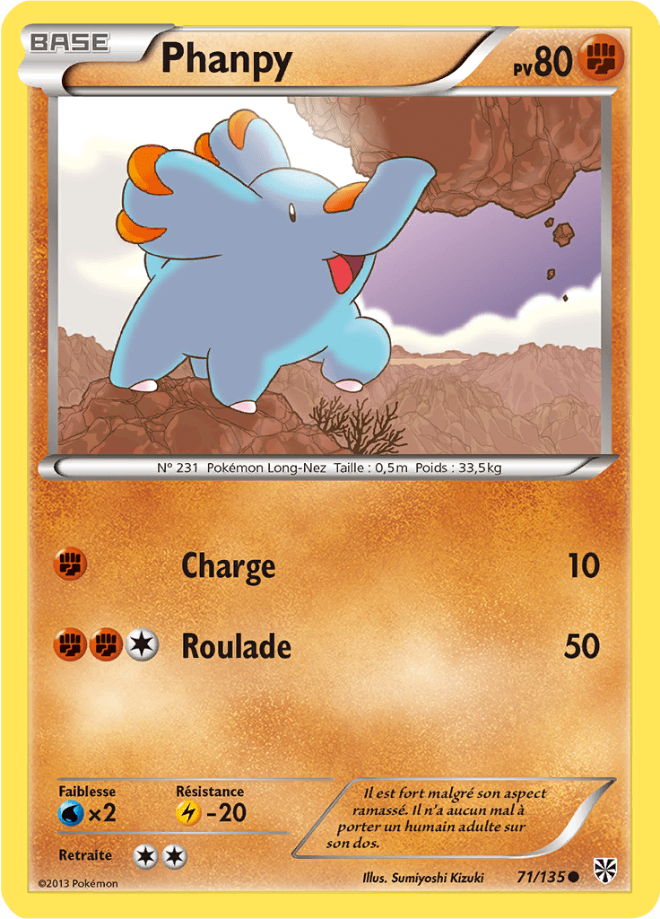 Phanpy - NB Tempête Plasma - 071 - Commune