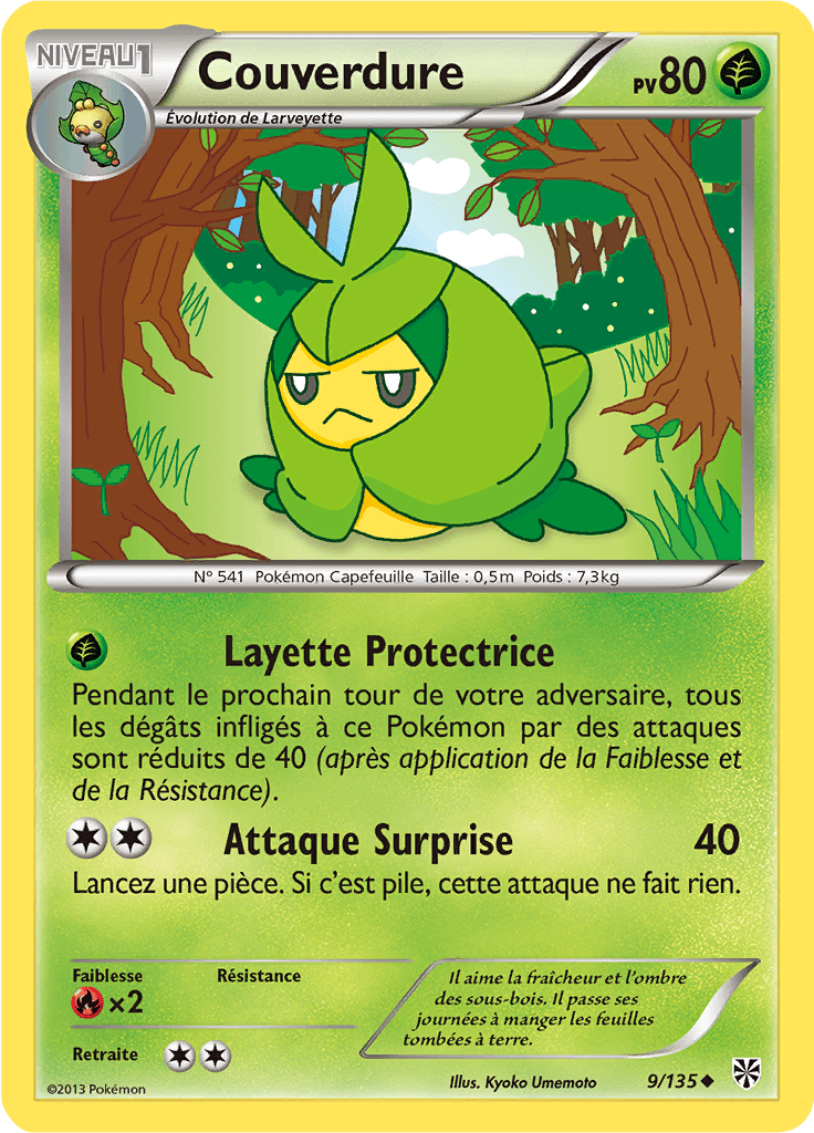 Couverdure - NB Tempête Plasma - 009 - Peu commune