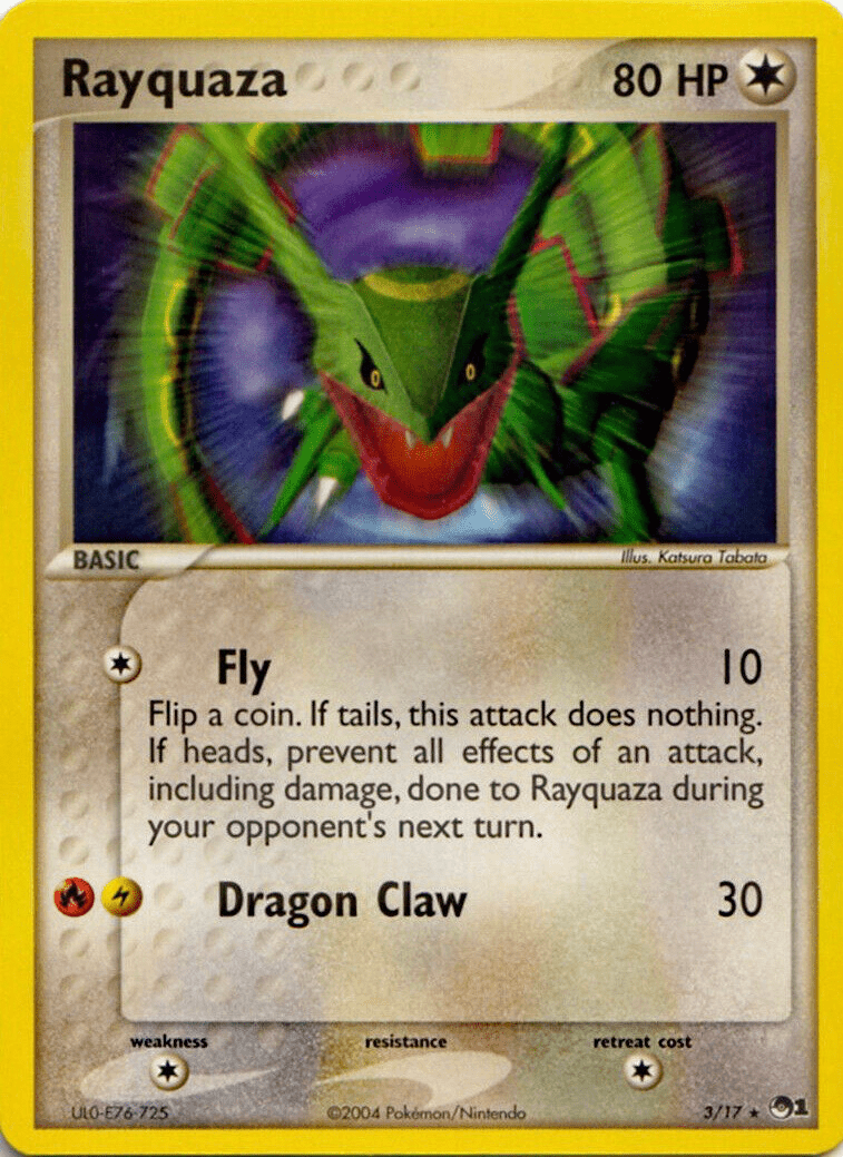 Rayquaza - POP Série 1 - 003 - Rare