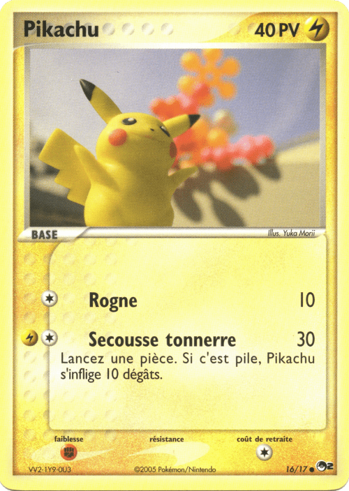 Pikachu - POP Série 2 - 016 - Commune