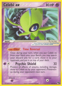 Celebi ex - POP Série 2 - 017 - Holographique ex rare