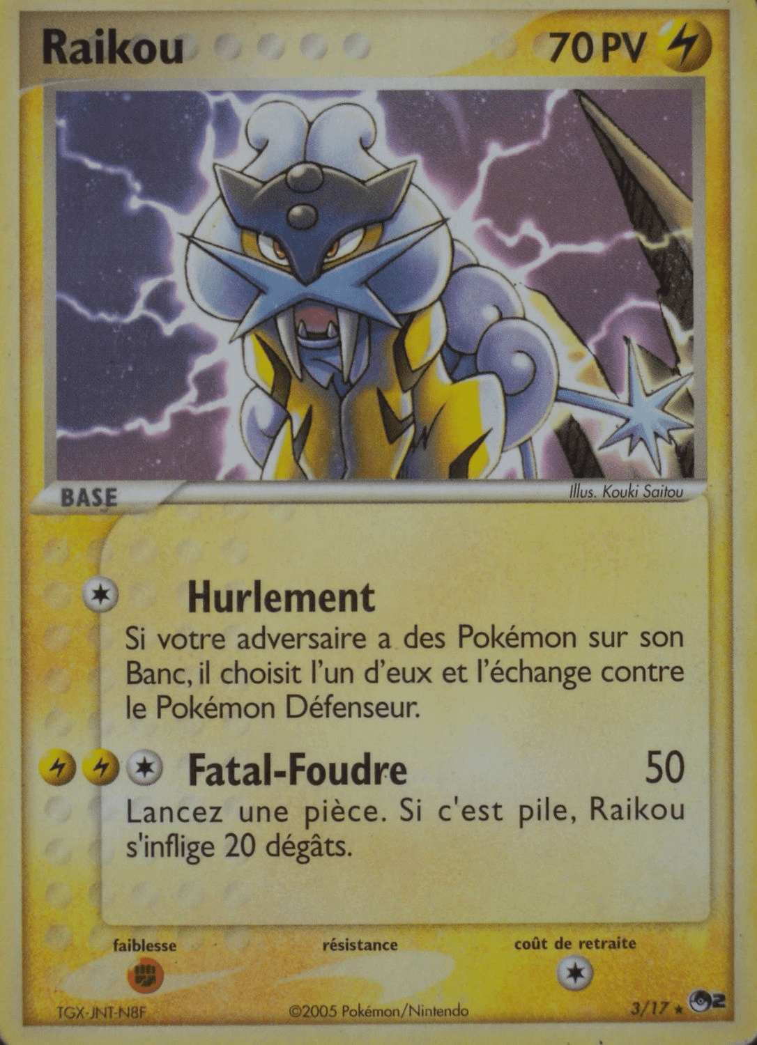 Raikou - POP Série 2 - 003 - Rare