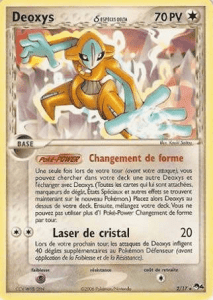 Deoxys δ ESPÈCES DELTA - POP Série 4 - 002 - Rare