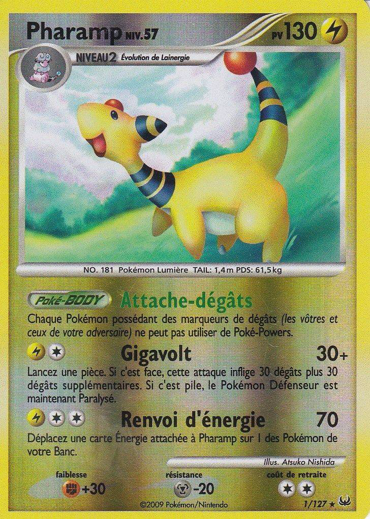 Pharamp - Platine - 001 - Holographique rare