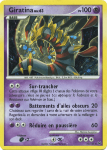 Giratina - Platine - 010 - Holographique rare