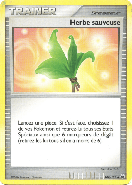 Herbe sauveuse - Platine - 108 - Peu commune
