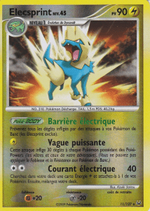 Elecsprint - Platine - 011 - Holographique rare