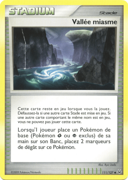 Vallée miasme - Platine - 111 - Peu commune