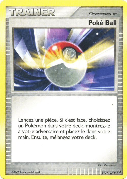 Poké Ball - Platine - 113 - Peu commune