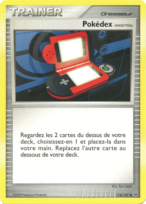 Pokédex - Platine - 114 - Peu commune