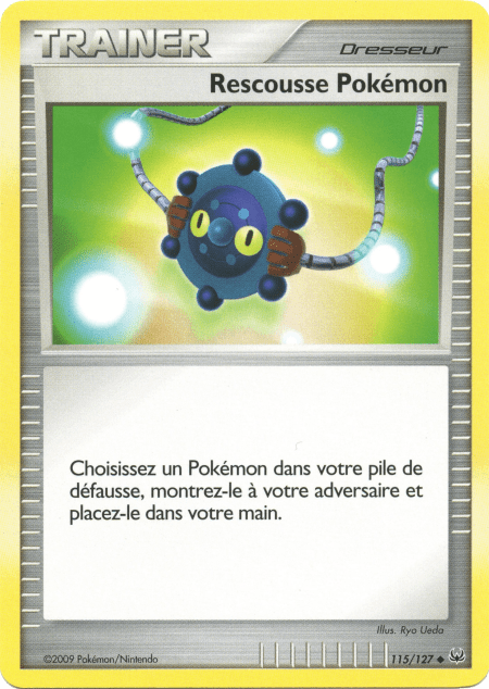 Rescousse Pokémon - Platine - 115 - Peu commune
