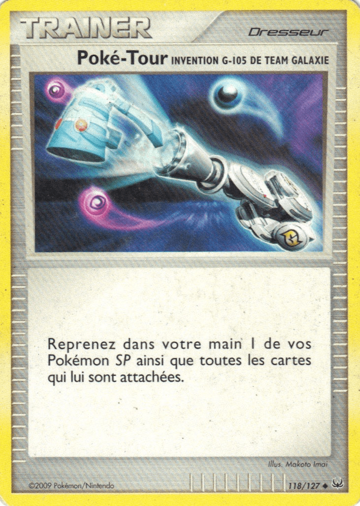 Poké-Tour - Platine - 118 - Peu commune