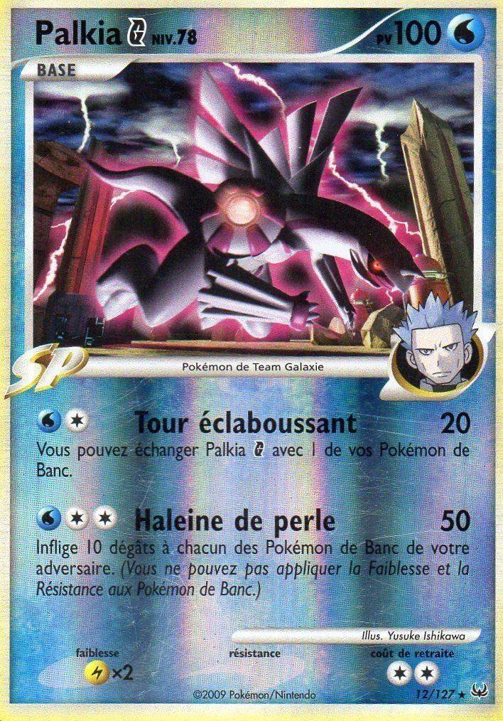 Palkia - Platine - 012 - Holographique rare