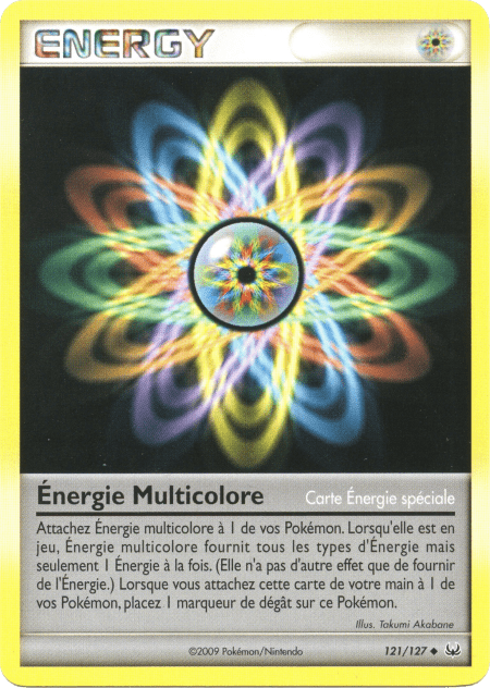 Énergie Multicolore - Platine - 121 - Peu commune