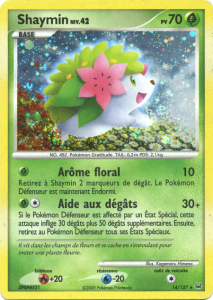 Shaymin - Platine - 014 - Holographique rare