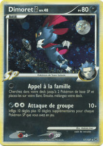Dimoret - Platine - 017 - Holographique rare