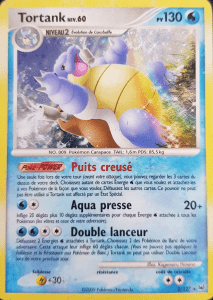 Tortank - Platine - 002 - Holographique rare