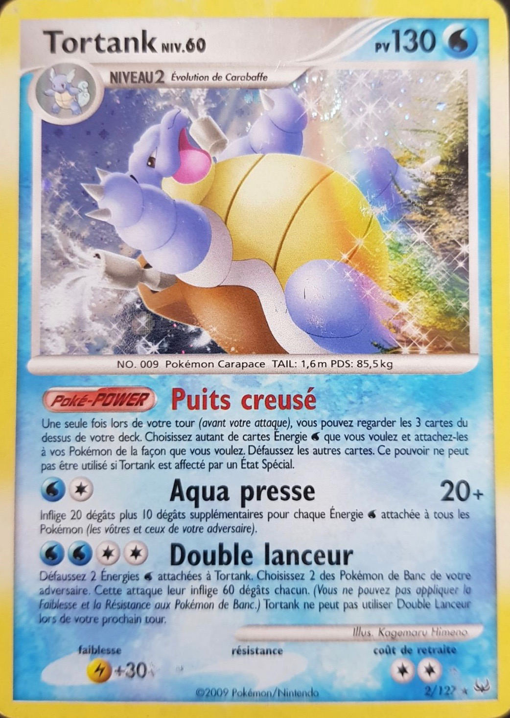 Tortank - Platine - 002 - Holographique rare