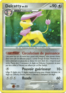 Delcatty - Platine - 004 - Holographique rare