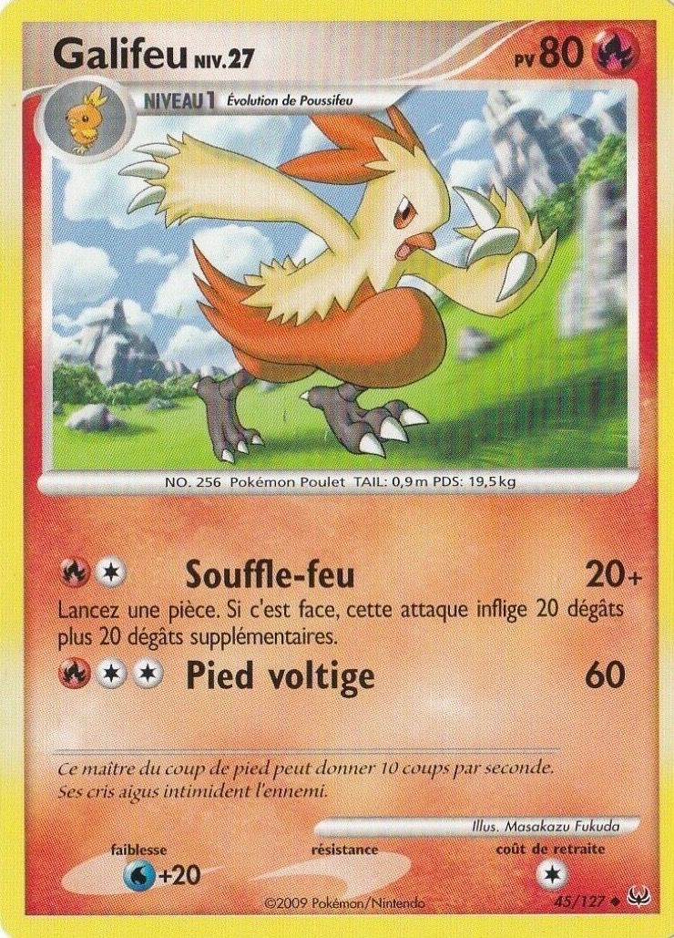 Galifeu - Platine - 045 - Peu commune