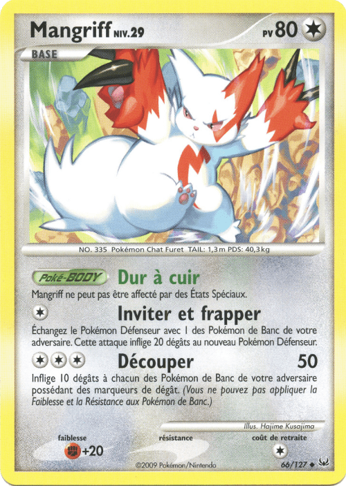Mangriff - Platine - 066 - Peu commune