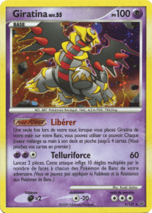 Giratina - Platine - 009 - Holographique rare