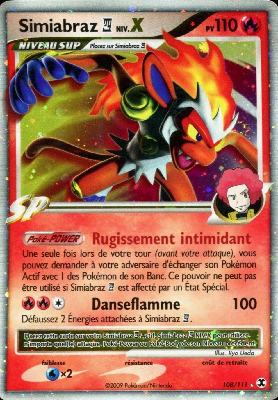 Simiabraz - PL Rivaux Émergeants - 108 - Holographique rare NIV.X