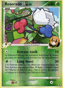 Roserade - PL Rivaux Émergeants - 012 - Holographique rare