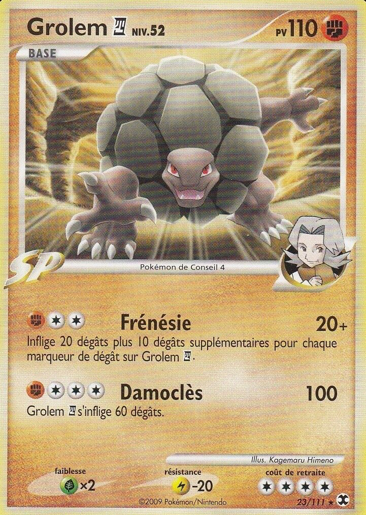 Grolem - PL Rivaux Émergeants - 023 - Rare
