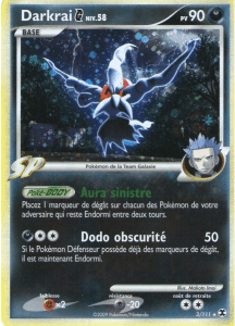 Darkrai - PL Rivaux Émergeants - 003 - Holographique rare
