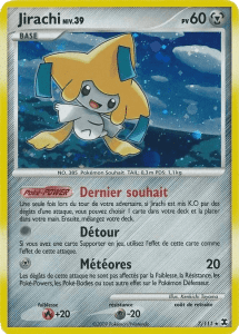 Jirachi - PL Rivaux Émergeants - 007 - Holographique rare
