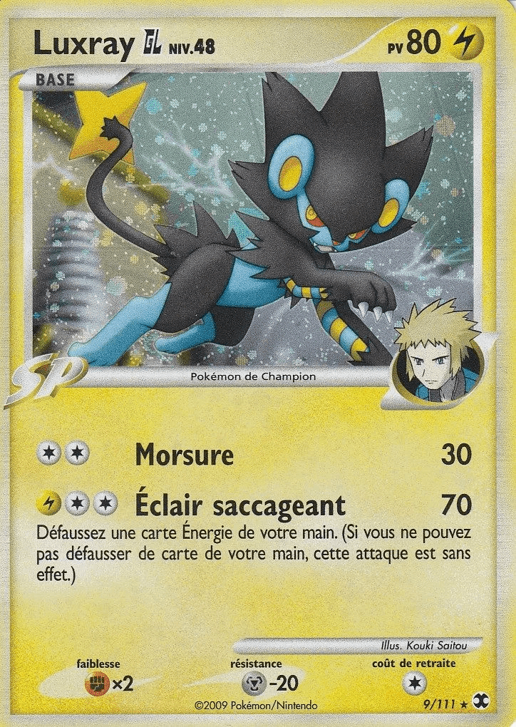 Luxray - PL Rivaux Émergeants - 009 - Holographique rare