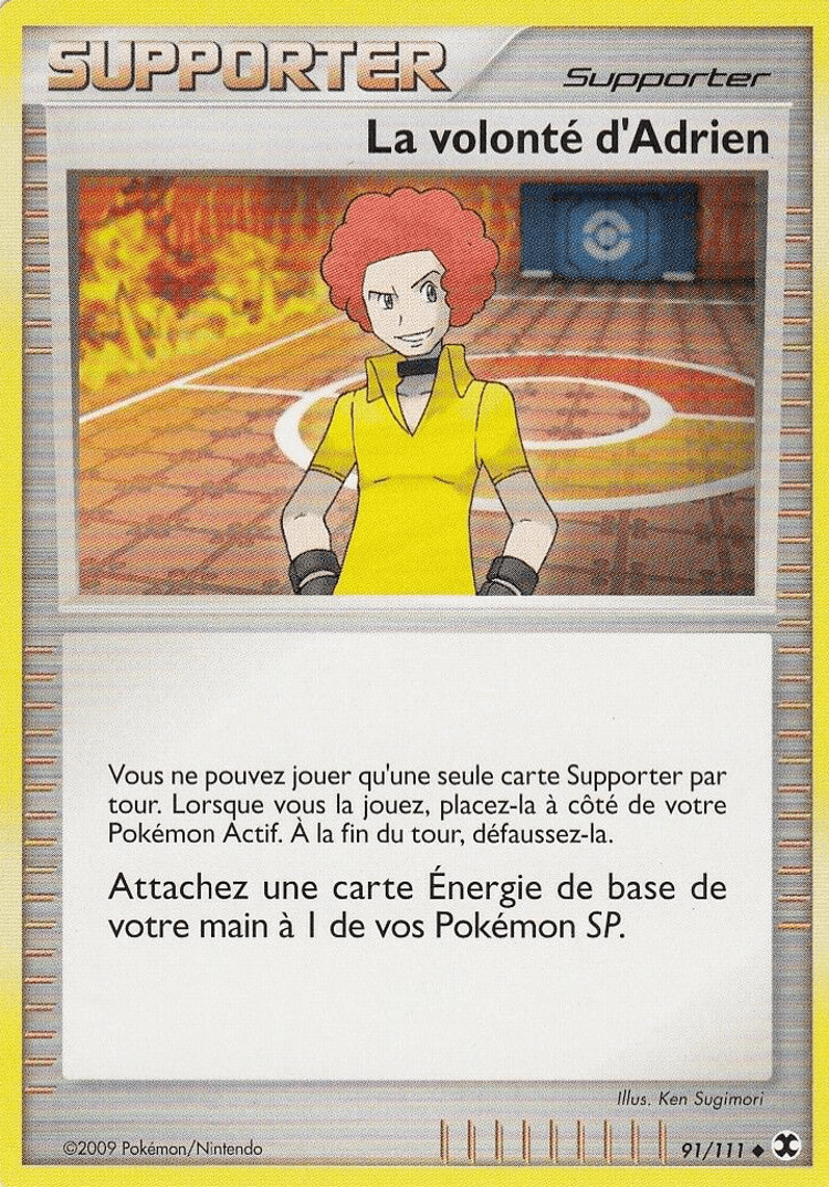 La volonté d'Adrien - PL Rivaux Émergeants - 091 - Peu commune