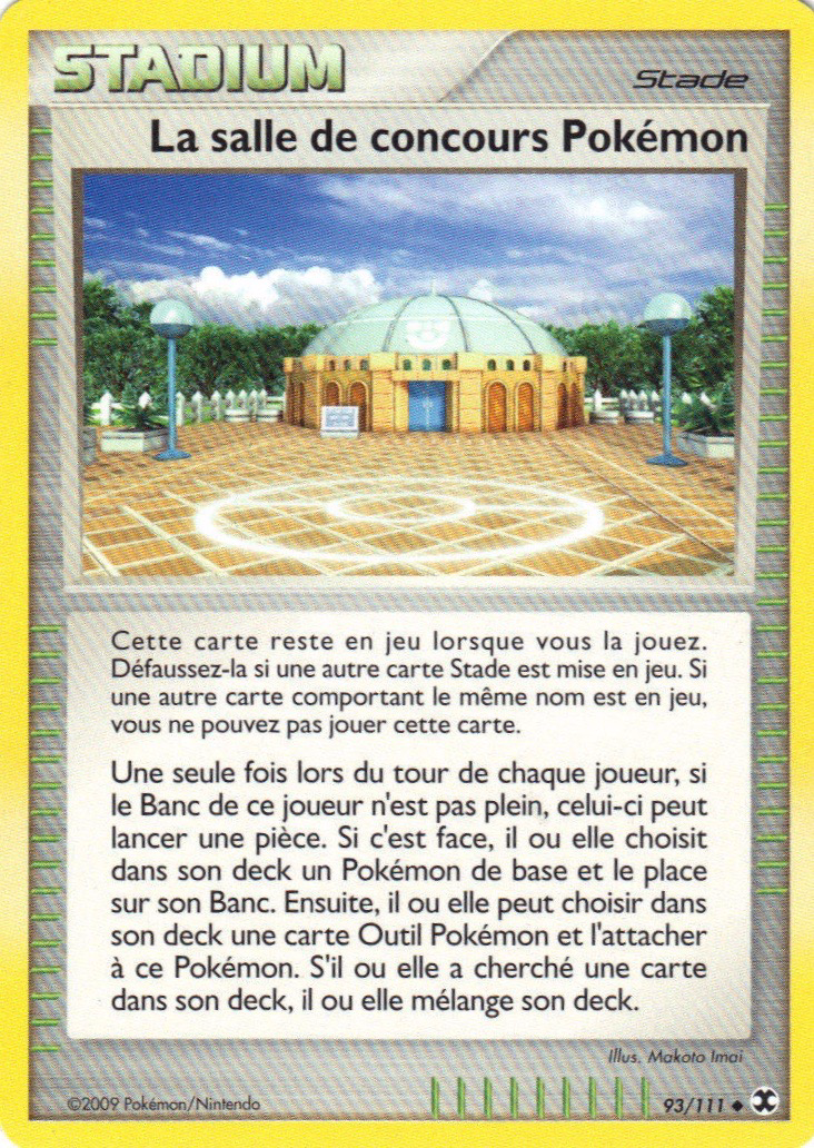 La salle de concours Pokémon - PL Rivaux Émergeants - 093 - Peu commune